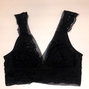 Aerie Black Lace Bralette